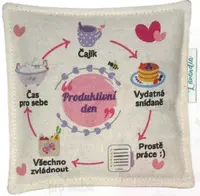 Vonný podšálek, produktivní den