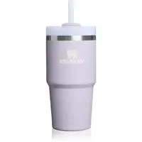 Stanley Quencher H2.O FlowState™ Tumbler tumbler z nehrdzavejúcej ocele s rúrkou malý Purple Dust 590 ml