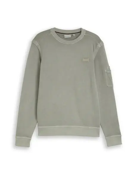 TOM TAILOR Mikina  olivová