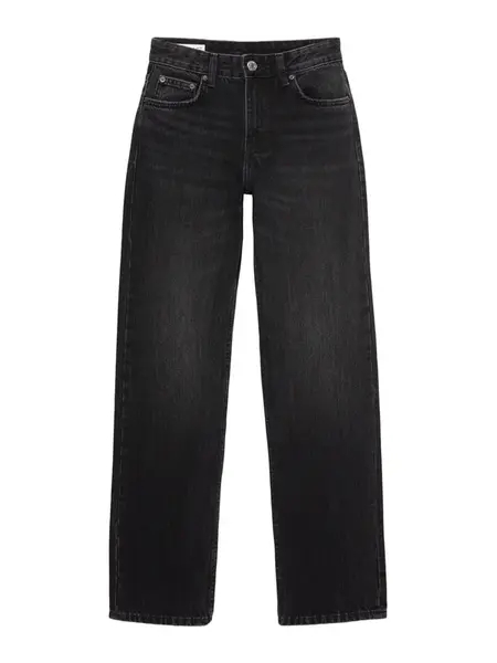 Pull&Bear Džínsy  čierny denim