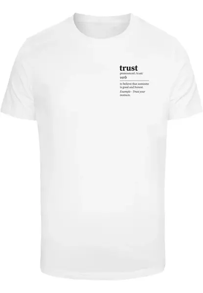 Men's T-shirtTrust Definition white
