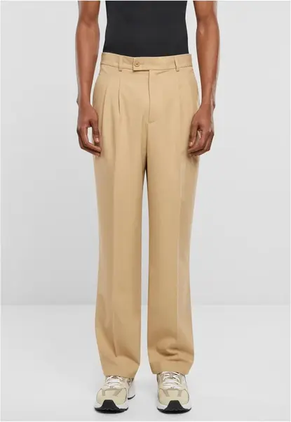 Pleated trousers - unionbeige