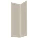 Kuchyňská dvířka Luxeo F15-G60N2(72) frame kašmír