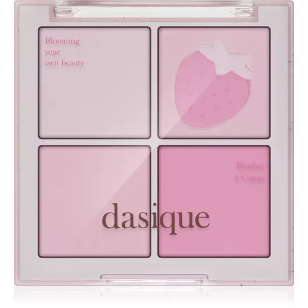 Dasique Blending Mood Cheek paleta líceniek pre zdravý vzhľad odtieň 06 Berry Smoothie 10 g