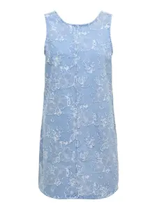 ONLY Šaty 'ONLaude'  modrá denim / biela