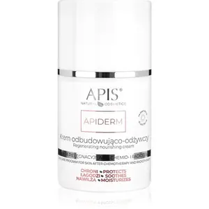 Apis Natural Cosmetics Apiderm denní krém pro regeneraci a výživu pleti SPF 10 50 ml