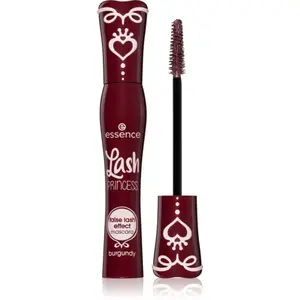 essence Lash PRINCESS řasenka pro efekt umělých řas odstín Burgundy 12 ml