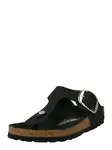 BIRKENSTOCK Žabky 'Gizeh'  čierna