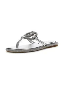 GUESS Žabky 'SAIMAS'  strieborná