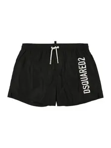 DSQUARED2 Plavecké šortky  čierna / biela