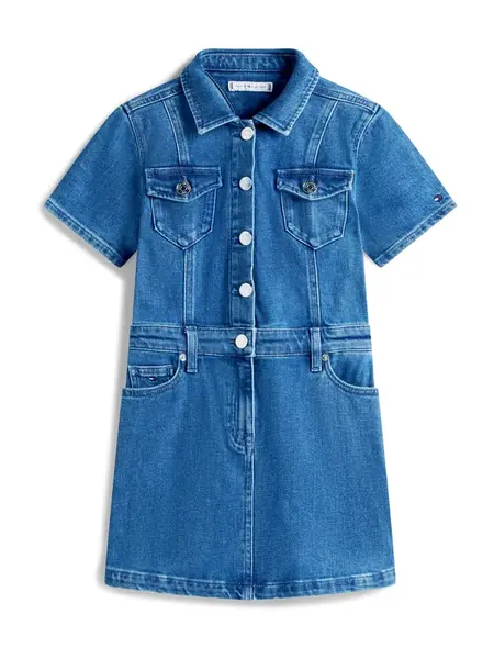 TOMMY HILFIGER Šaty  modrá denim