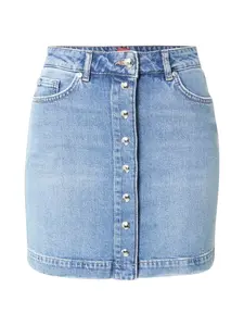 HUGO Sukňa 'Gilvie'  modrá denim