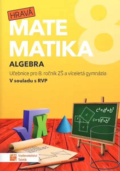 Hravá matematika 8 - učebnice 1. díl (algebra) (poškozená)