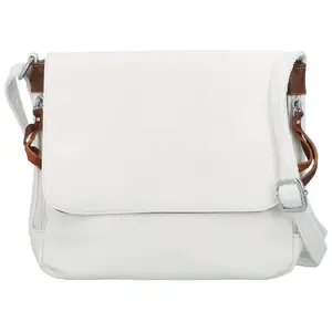 Stylová dámská crossbody Metagga, bílá