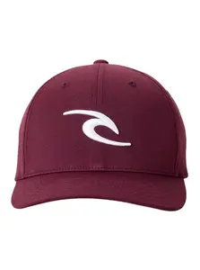 Rip curl kšiltovka Tepan 2.0 Flexfit Plum | Červená | Velikost One Size