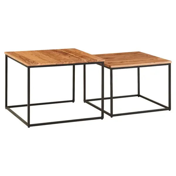 MID.YOU KONFERENČNÍ STOLEK, barvy akácie, dřevo, 60/60/46 cm