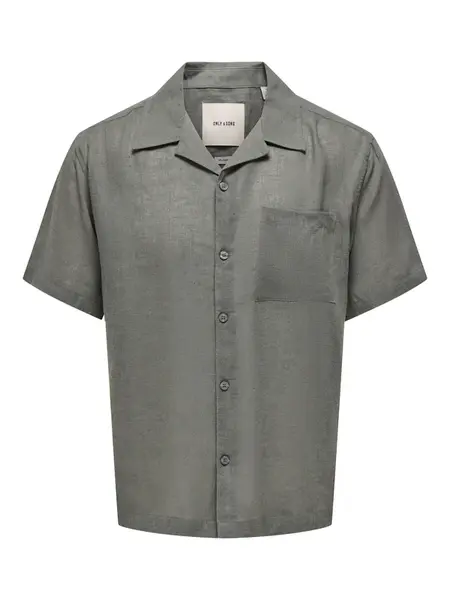 Only & Sons Košeľa 'ONSLAURENCE'  čadičová