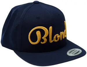 Blond Classic Snapback Navy & Gold