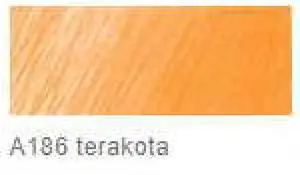 Umělecký pastel v tužce Faber-Castell – 186 terracotta