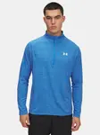 Pánské tričko Under Armour UA Tech Textured 1/2 Zip-BLU - Pánské