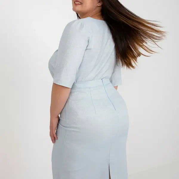 Skirt-LK-SD-506697.95-Light Blue