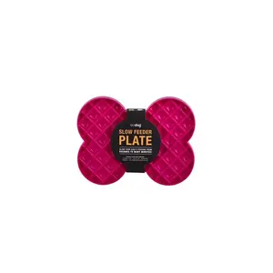 SloDog protihltací miska, Barva: Růžová