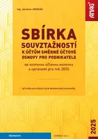 Sbírka souvztažností k účtům směrné účtové osnovy pro podnikatele 2025 - Jindrák Jaroslav
