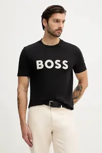 Bavlněné tričko BOSS Green Tee Iconic Zone