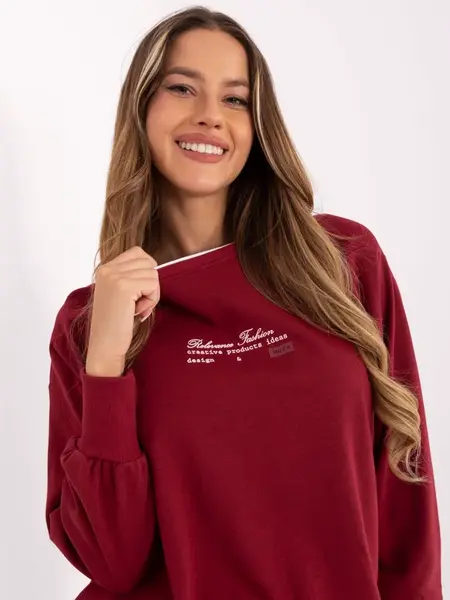 Sweatshirt-RV-BL-A870.45-burgundy