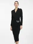 Black women's midi dress ORSAY - Women's
