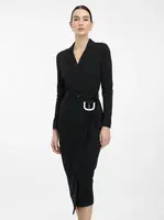 Black women's midi dress ORSAY - Women's