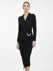 Black women's midi dress ORSAY - Women's