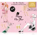 Spa Moments Happy New Year Sparkling Bath Bombs kalendár odpočítavania do Nového roka