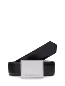 Karl Lagerfeld Opasky  čierna / strieborná