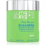 Nutriburst Daily Nutrition GreenVita žuvacie mäkké tobolky na udržanie vitality príchuť Apple 60 ks