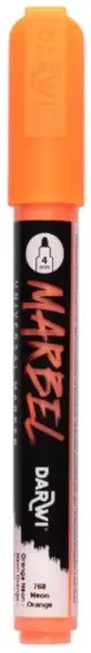 Akrylový marker Marbel 4mm – 768 Neon Orange