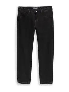 TOM TAILOR DENIM Džínsy 'Waylen'  čierny denim