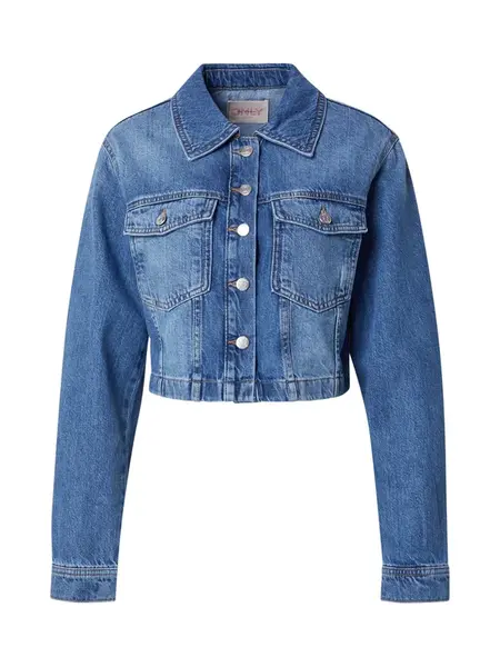 ONLY Prechodná bunda 'ONLHEATHER'  modrá denim