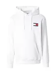 Tommy Jeans Mikina 'ESSENTIAL'  námornícka modrá / červená / biela