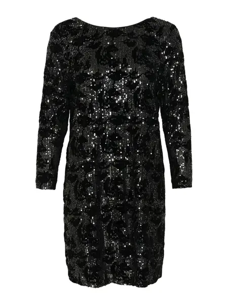 Kaffe Šaty 'KA Grit'  sivá / čierna