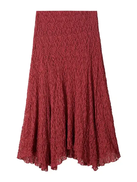 Bershka Sukňa  grenadínová