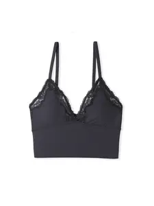ETAM Podprsenka 'Pure Soft Lace'  čierna