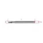 Beta tools Rotační pilník z tvrdokovu, 426MD-3/OV3