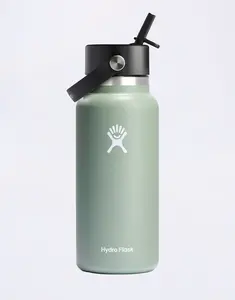 Hydro Flask Wide Mouth with Flex Straw Cap (946 ml) Agave