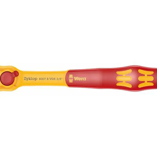 Wera 004966 Izolovaná ráčna 3/8" Zyklop 8007 B VDE přepínací