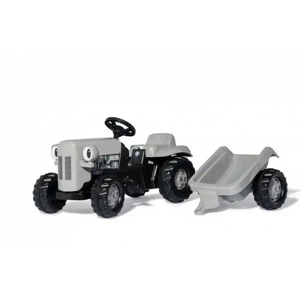 Rollytoys Šlapací traktor Rolly Kid Little Grey Fergie šedý