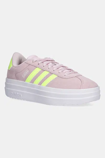 Dětské sneakers boty adidas VL COURT BOLD růžová barva, JI1017
