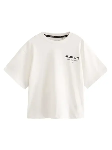 smALLSAINTS Tričko 'Underground'  čierna / biela