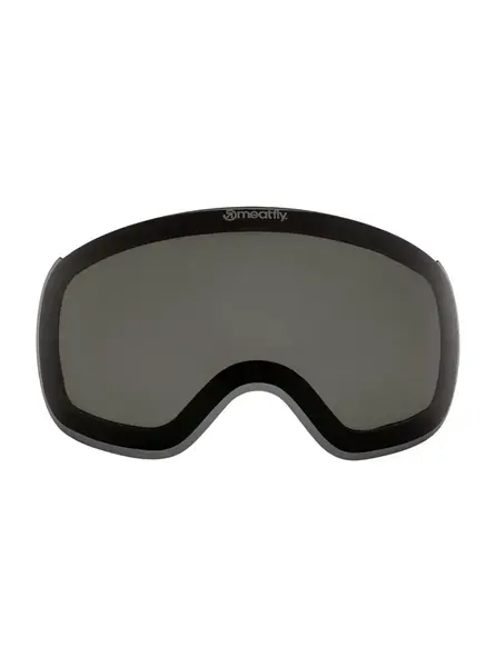 Meatfly náhradní sklo na SNB & SKI brýle Ekko XL Double Gray | Černá | Velikost One Size