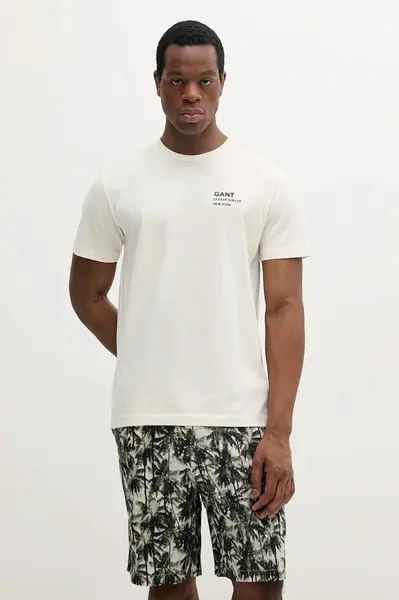 Bavlněné tričko Gant